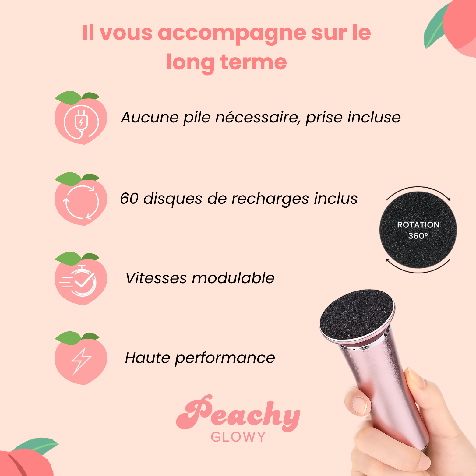 Peachy Glowy - Votre Kit Routine Beauté Pieds